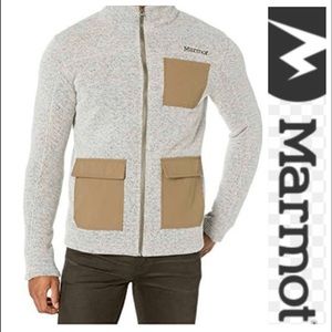 🆕 MARMOT Gilcrest Full Zip Sweater Jacket XL